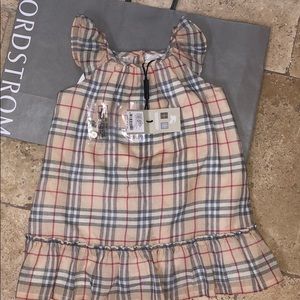 Burberry infant dress